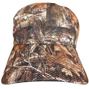 Infinity Camouflage Outdoor Men’s Hat with Realtree Woodsy Pattern Size OSFM